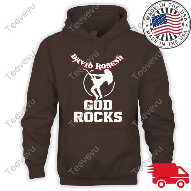 Spicerbeasto David Koresh God Rocks Official Shirt