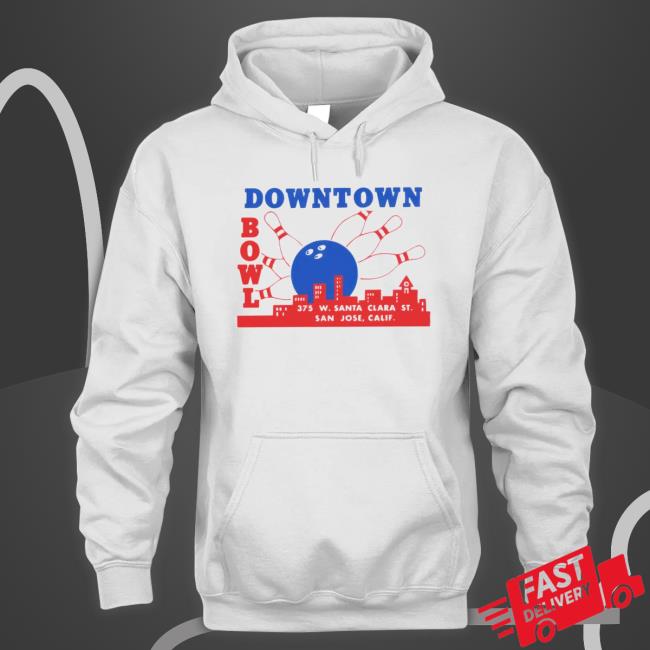 Downtown Bowl San Jose Ca Vintage Bowling Alley shirt Downtown Bowl San Jose Ca Vintage Bowling Alley shirt