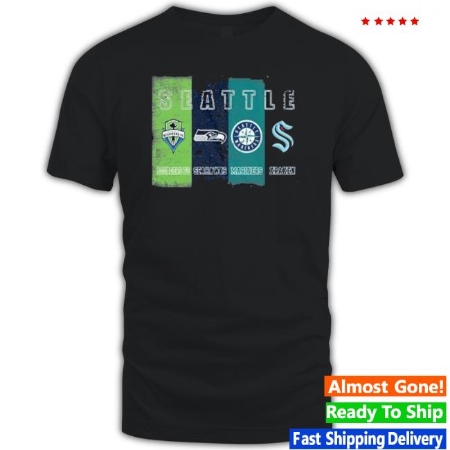Seattle Sounders Fc Seahawks Mariners And Kraken shirt Seattle Sounders Fc Seahawks Mariners And Kraken Shirt