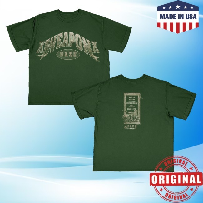 Daze Merch Store Xweaponx - Straight Edge Tank Crewneck Sweatshirt