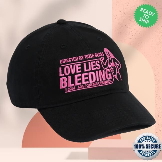 A24films Online Ceramics X Love Lies Bleeding Logo Headwear