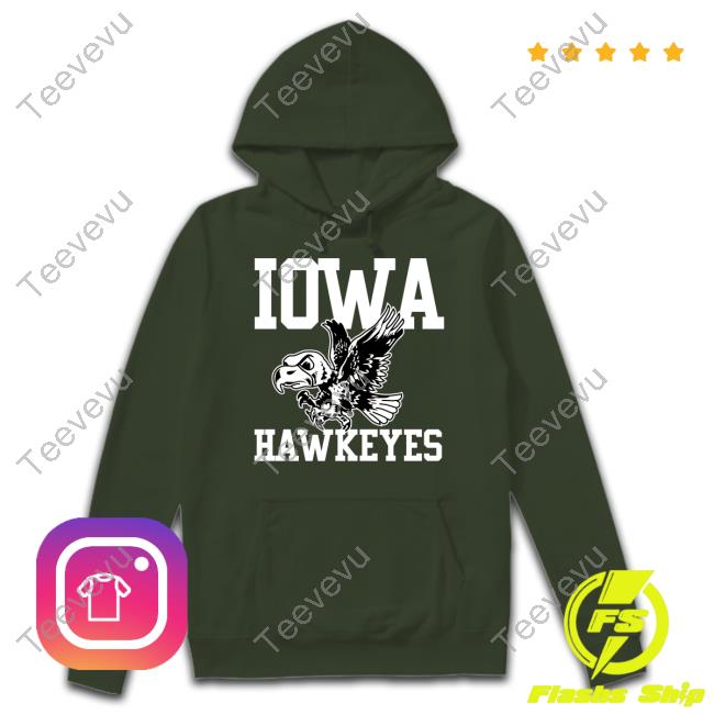 Camillegeartv Kadyn Proctor Wearing Iowa Hawkeyes Flying Herky Tees
