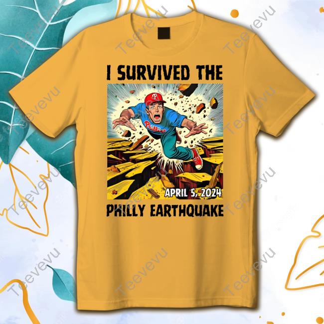 Phillygoat I Survived The Philly Earthquake Hooded Sweatshirt