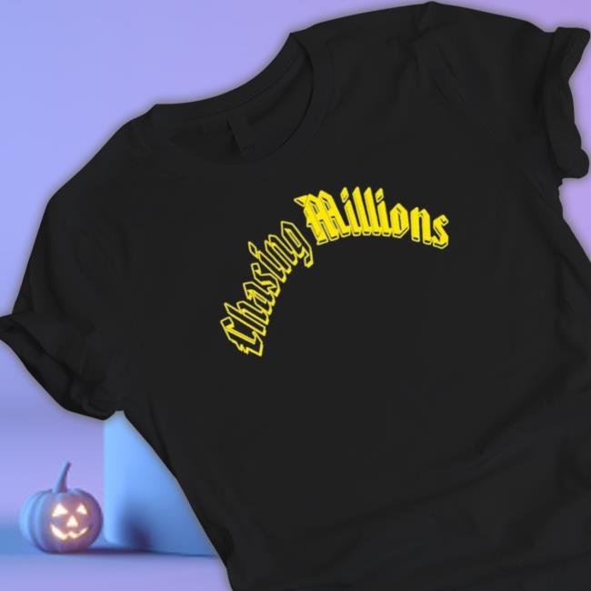 Official Pitt Football Players Wearing Chasing Millions Crewneck Sweatshirt