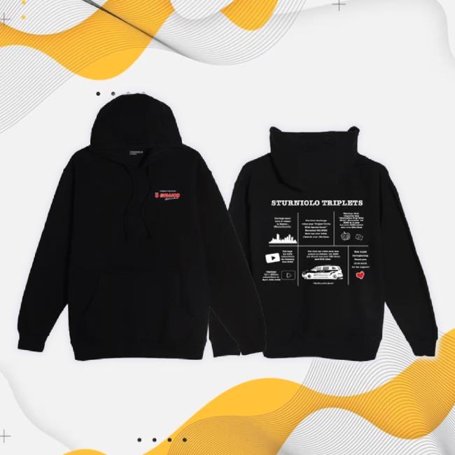 Official Sturniolo Clothing Merch Store Sturniolo 3 Million Long Sleeve Tee - Black Sturnioloclothing Shop