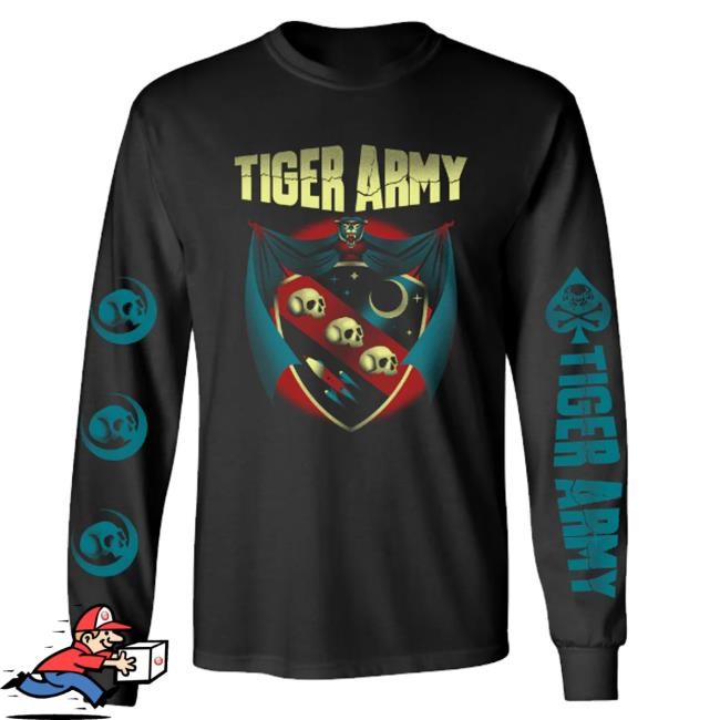 Merch Connection Inc Merch Tiger Army Crest Longsleeve Shirts