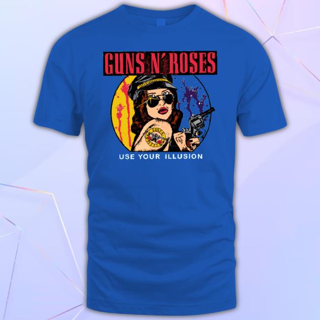 Guns N Roses Girl Use Your Illusion New Shirt