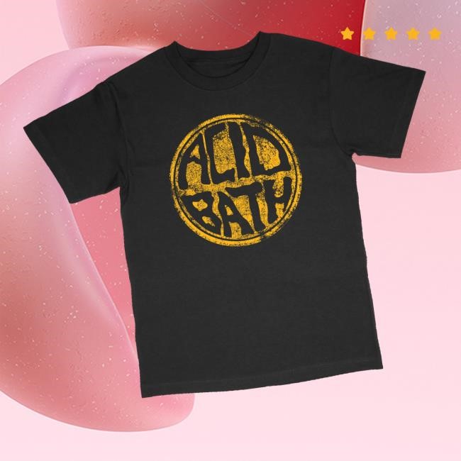 Acid Bath Official Merch Store Shop Acid Bath Worn 'N Torn Logo T-Shirt