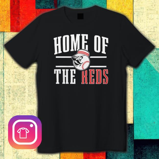 Official Cincinnati Reds Hometown Collection Home Of The Reds Crewneck Sweatshirt