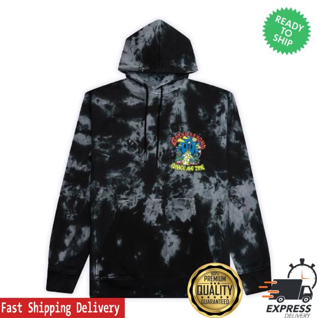 Trending Feature Merch Store Market Smiley Beyond Space And Time Sweaters - Black Smoke Feature Apparel Clothing Shop