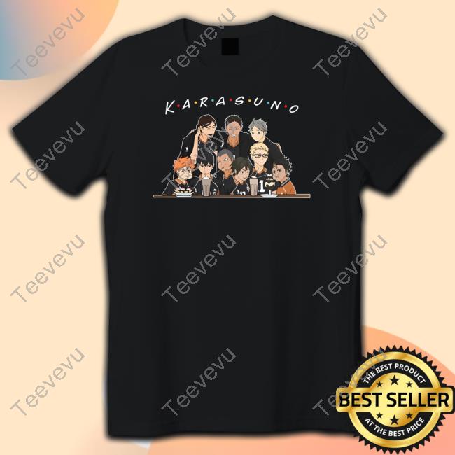 Karasuno Team Friends Style Graphic Shirt