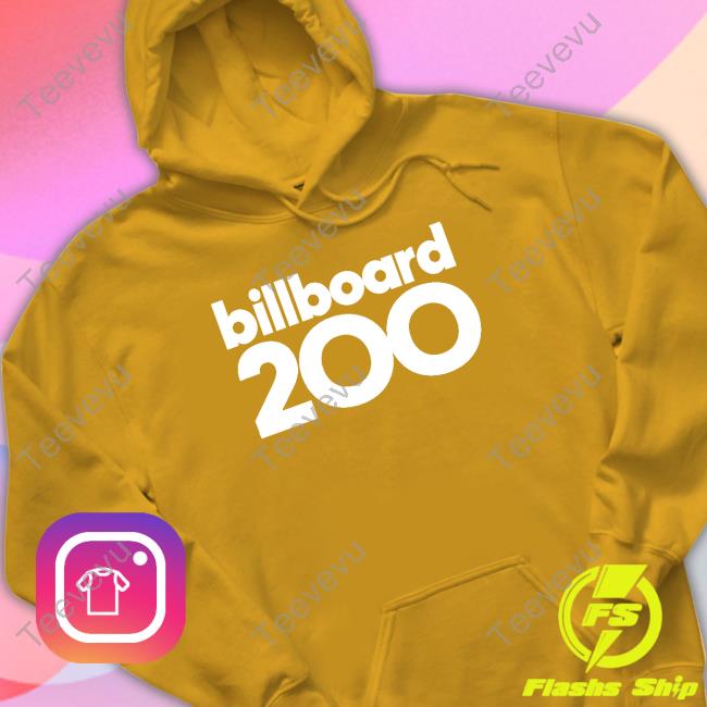 Popbase Billboard 200 shirt, hoodie, tank top, sweater and long sleeve t-shirt Official Billboard 200 T-Shirt