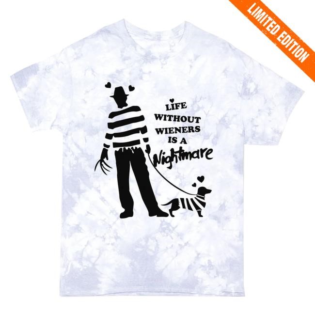Bean Goods Merch Freddy Wiener Unisex Tie-Dye Shirt Elm Street Smoke