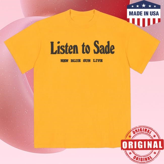 Trending André 3000 Merch Listen To Sade Tee