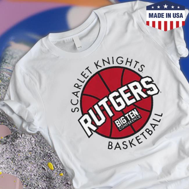 Rutgers Scarlet Knights Big Ten Basketball shirt