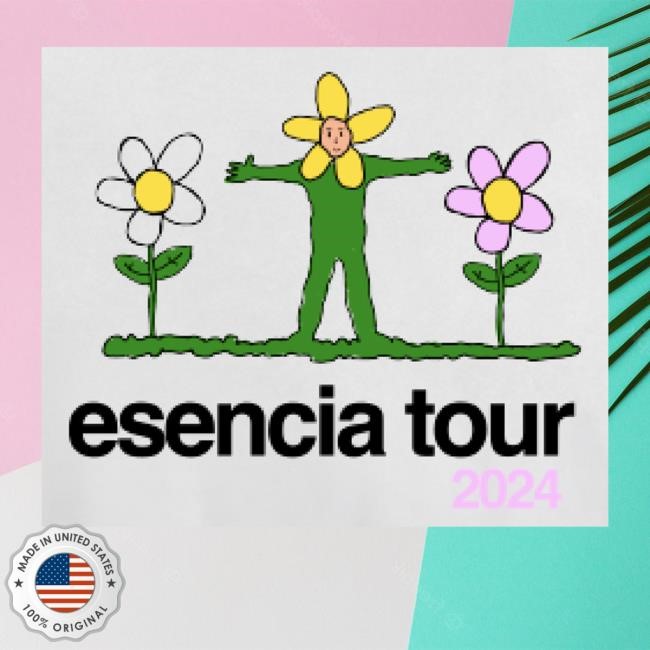 Parasiempre.Wav Merch Esencia Tour Impostor Blanca New Shirt