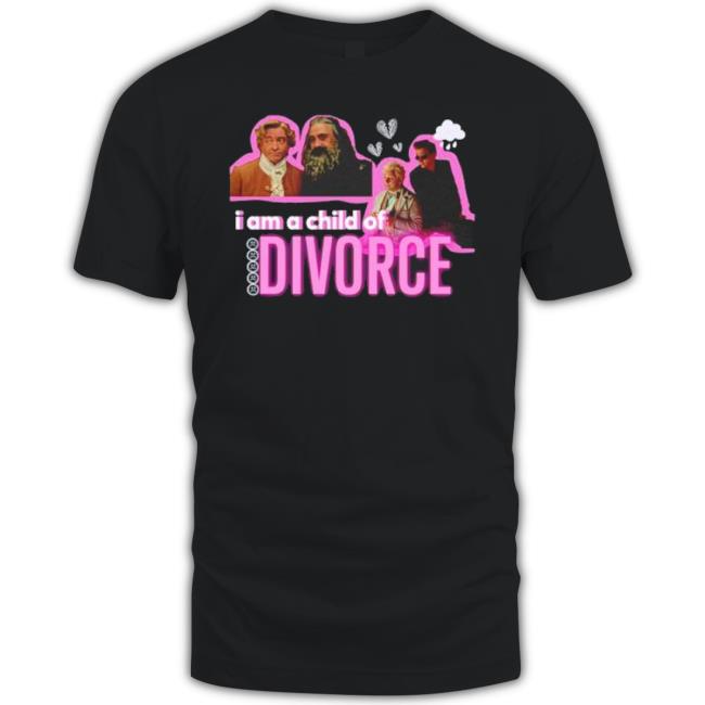 Trending Rhys Good Omens I Am A Child Of Divorce New Shirt 2023 Classic Shirt