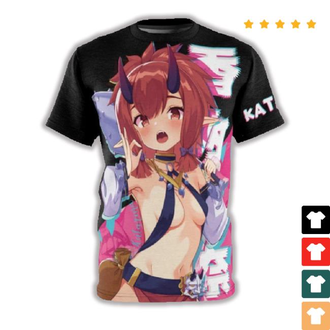 Katarina Anime Manga Unisex Aop Cut & Sew 3D Shirt