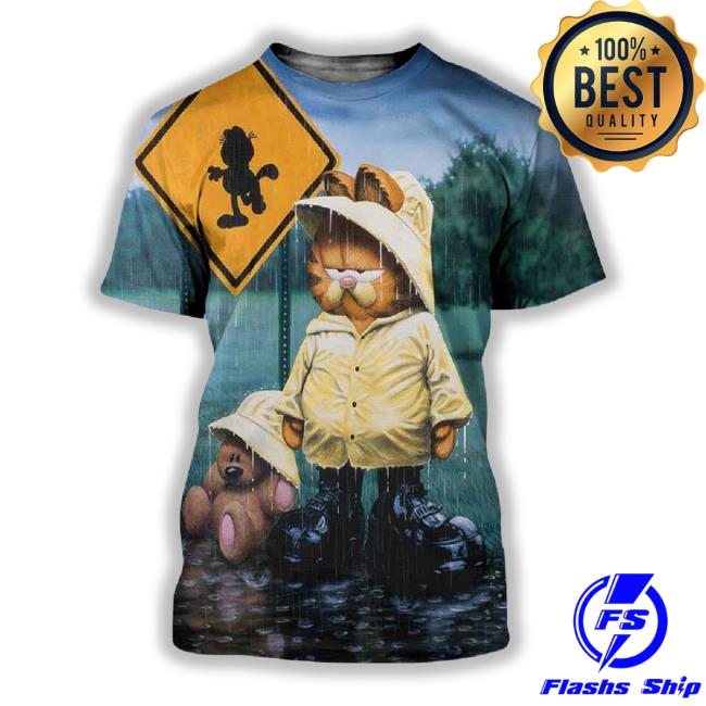 A Good Day To Do Nothing Garfield 3D Shirt