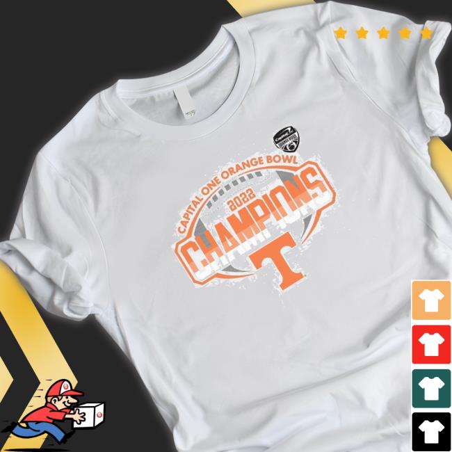 University Of Tennessee Football Capital One Orange Bowl 2022 Champions Hooded Sweatshirt