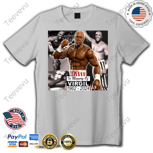 Ringside Collectibles In Memory Of Virgil Wrestler 1962-2024 Hoodie