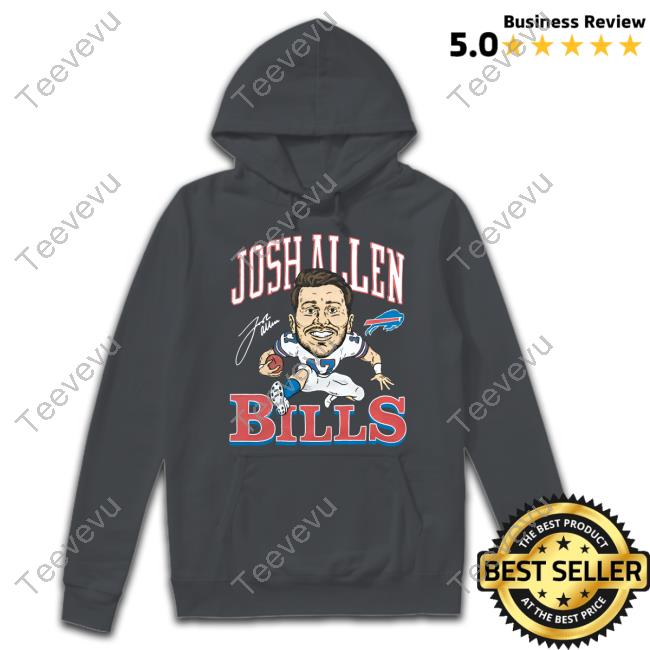 Bills Josh Allen Signature Tee Shirt