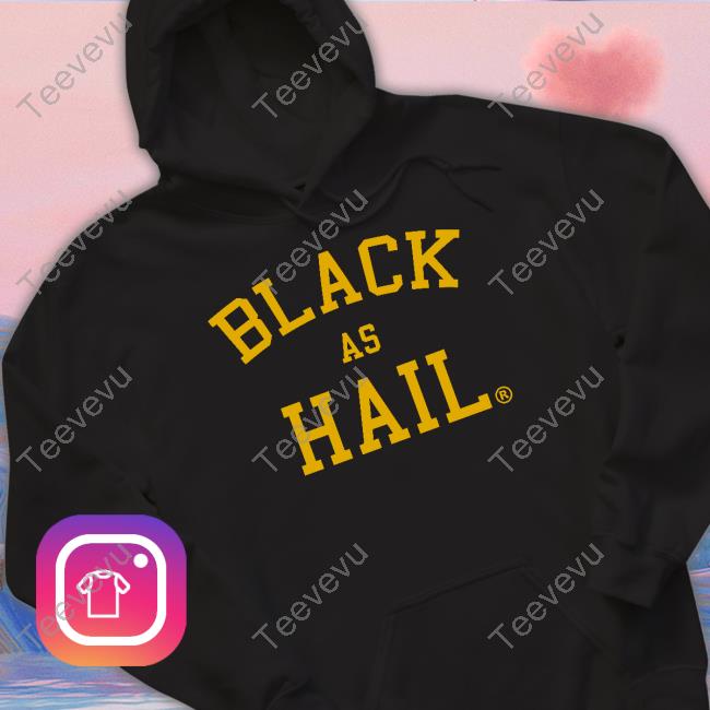 Jalen Rose Wearing Black As Hail Sweatshirt