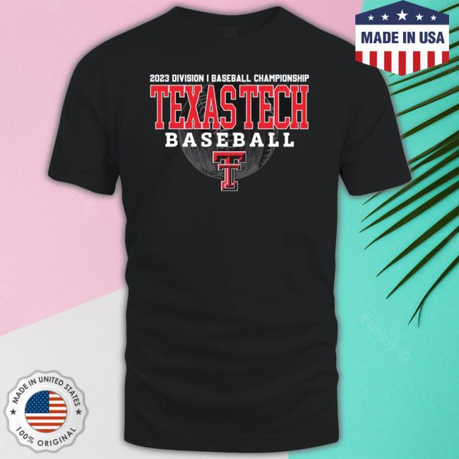 2023 Division I Championship Texas Tech Baseball Shirt