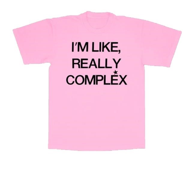 Complex Merch Store Shop Renee Rapp I'm Like Really Complex Hoodie