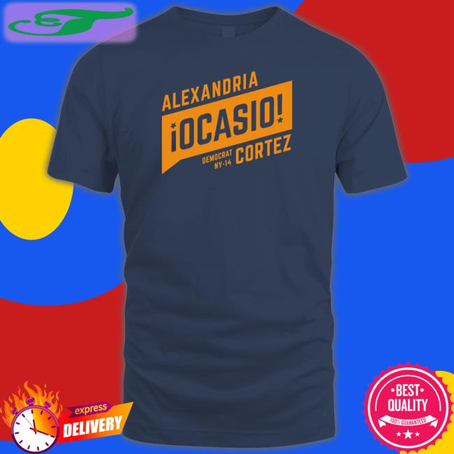 Ocasiocortez Merch Periwinkle Supporter Shirt