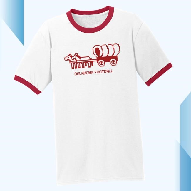 Official Curbside Apparel Merch Oklahoma Trail 8-Bit Shirt Curbside Apparel Merch Oklahoma Trail 8-Bit Crewneck Sweatshirt