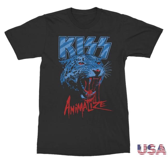 Kiss Official Store Animalize Tracklist Classic Shirt