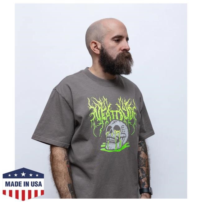 Metal Skull Puddle Tee Shirt