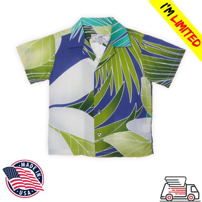 Island Cruser Boy's Rayon Hawaiian Shirt