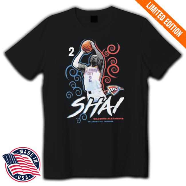 Shai Gilgeous-Alexander Oklahoma City Thunder Competitor Shirt Shai Gilgeous-Alexander Oklahoma City Thunder Competitor Shirts