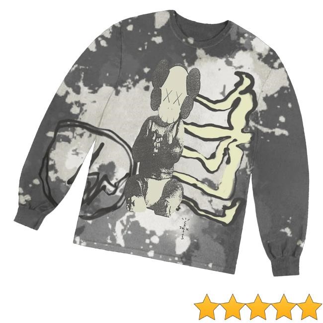 Utopia Shop Cactus Jack By Travis Scott X Kaws For Fragment Shirts 'Tie Dye'