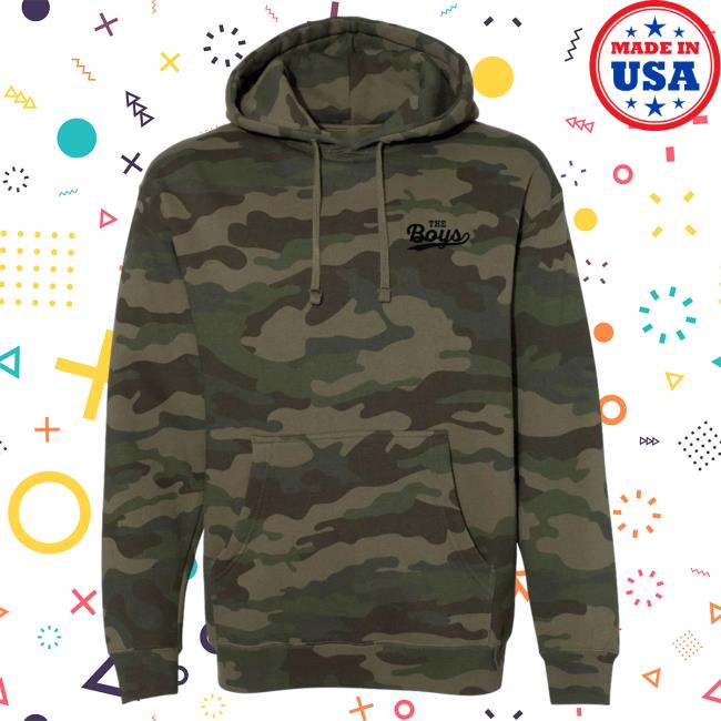 Official Barstool Sports Merch Store Bussin With The Boys Camo Hoody BarstoolSports Apparel Clothing Shop