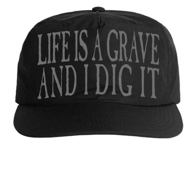Bmthofficial Merch Life Is A Grave Cap