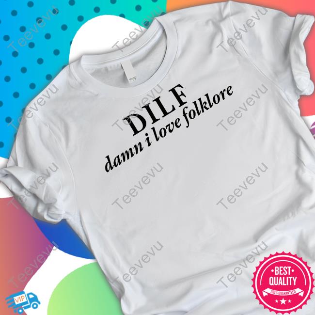 Samu Dilf Damn I Love Folklore Long Sleeve Tee Shirt