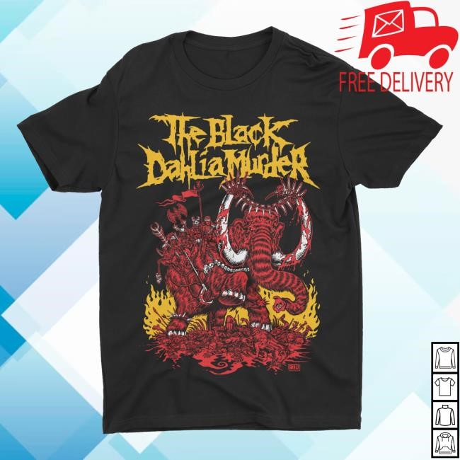 Official Night Shift Merch The Black Dahlia Murder - Mammoth's Hand Shirts