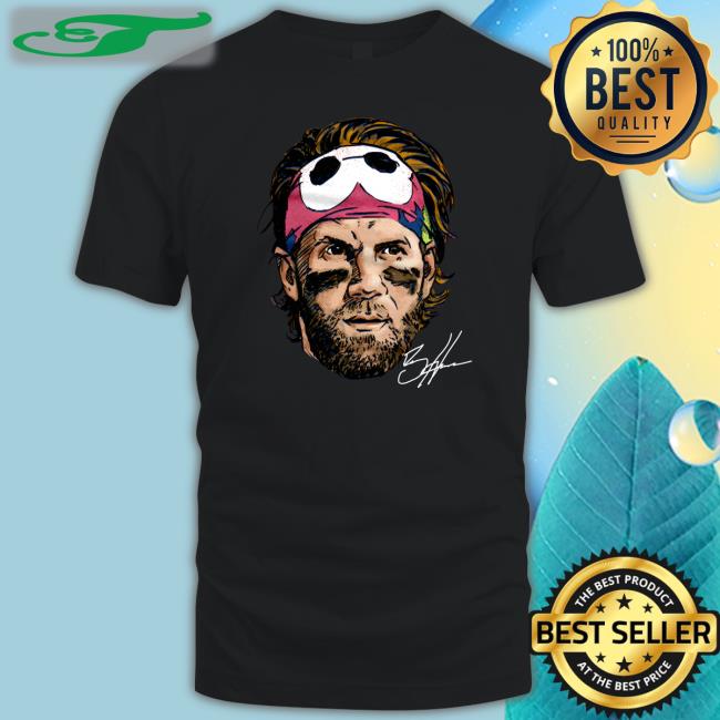 500 Level Store Bryce Harper Headband Wht Shirt