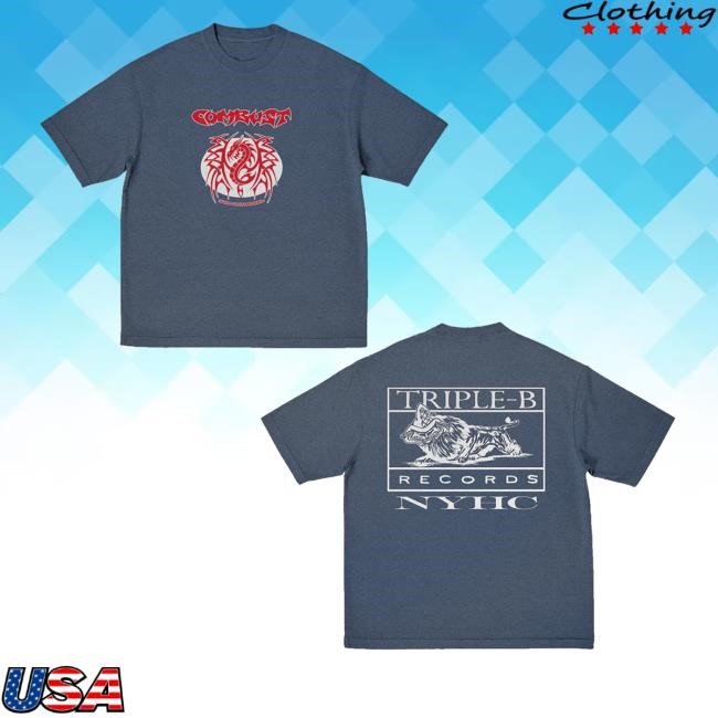 Triplebrecords Merch Store Shop Combust Nyhc Bbb Long Sleeve T Shirt