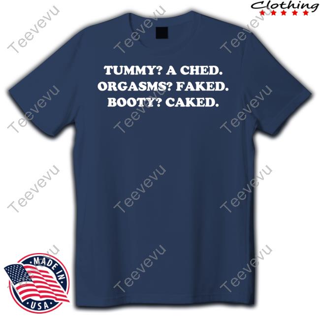 Gotfunnymerch Tummy Ached Orgasms Faked Booty Caked Hoodie