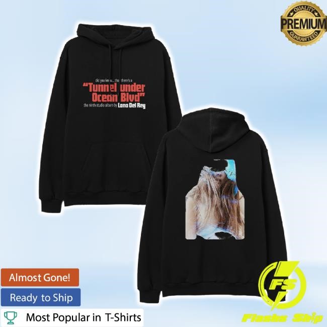 Trending Ana Del Rey Store Merch Under Ocean Blvd Classic Shirt In Black Shoplanadelrey