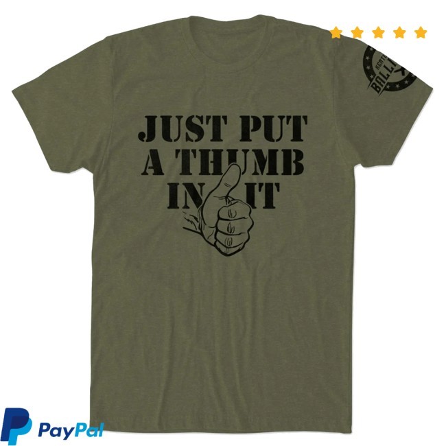 Official Kentucky Ballistics Merch Put A Thumb On It Sweatshirt
