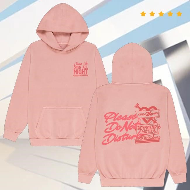 Iamunwell Merch Store Boyfriend Material With Harry Jowsey Boyfriend Motel Hoodie