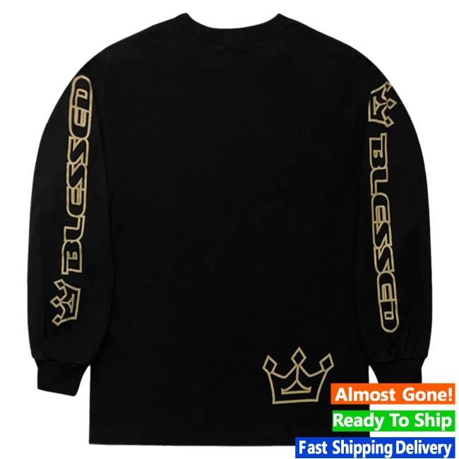 Blessed In Hi Merch Store Blessed Classic Logo Long Sleeve Shirt Trending Blessed In Hi Merch Store Blessed Classic Logo Long Sleeve Shirts