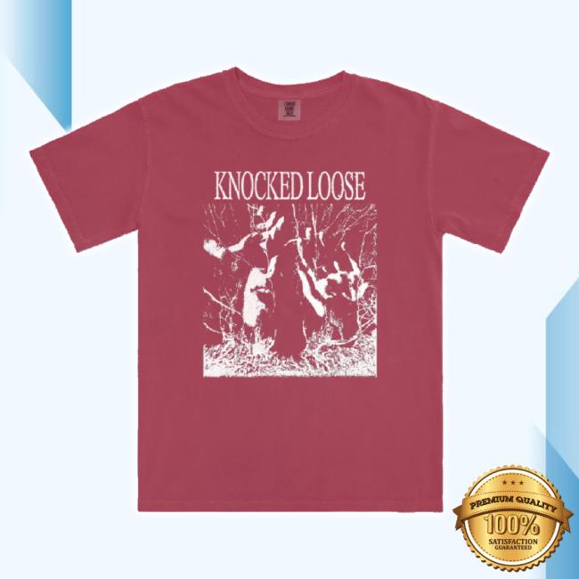 Original Pure Noise Merch Store Knocked Loose A Tear In The Fabric Of Life T-Shirt (Brick) Purenoise Shop