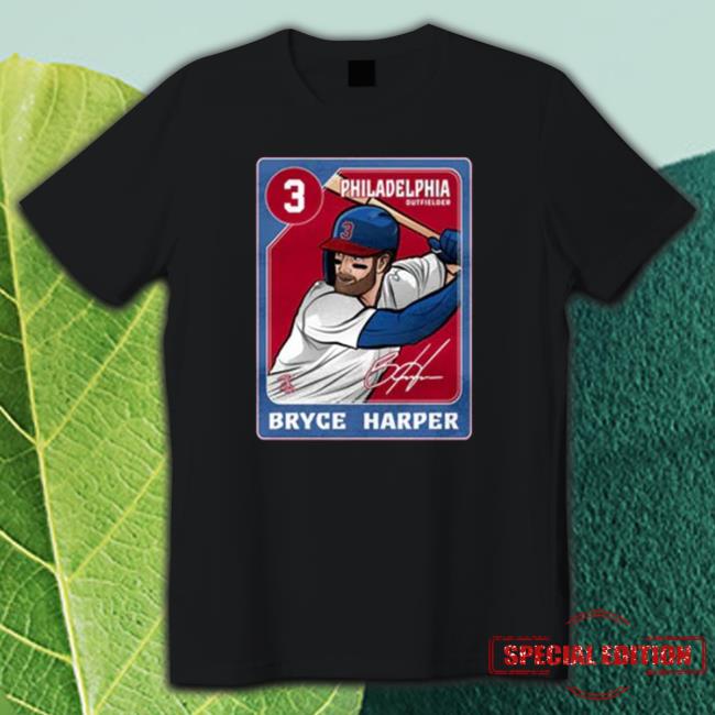 Philadelphia Bryce Harper Card shirt