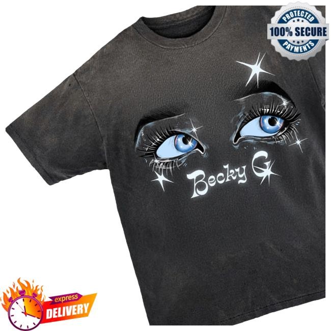Iambeckyg Merch Shop Store Official Becky G Eyes Black New Shirt